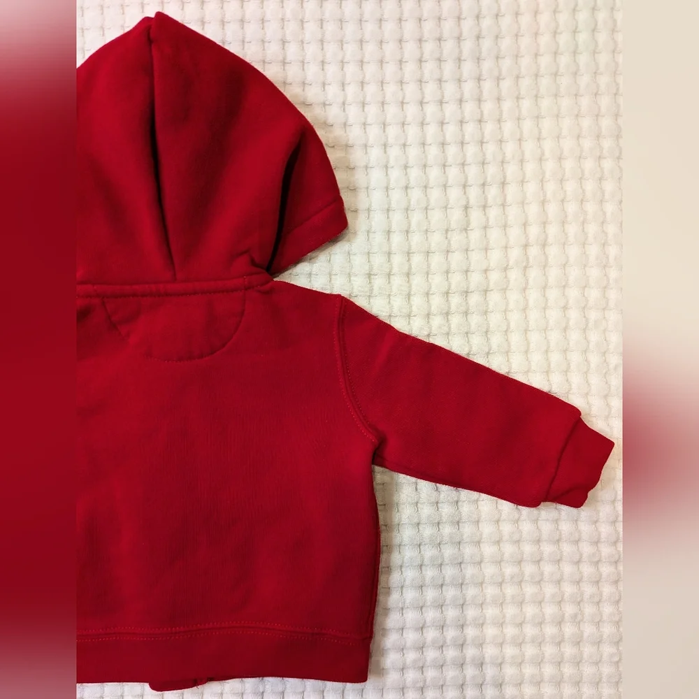 Ralph Lauren Fleece Hoodie Jogger Pants Set Baby Boy Size 6M Preppy Holiday